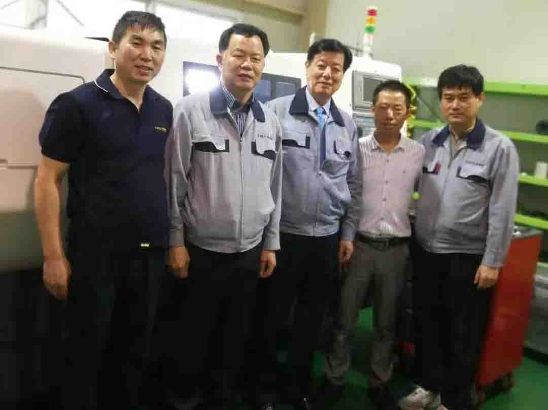 Machine running at South Korea factory. 
