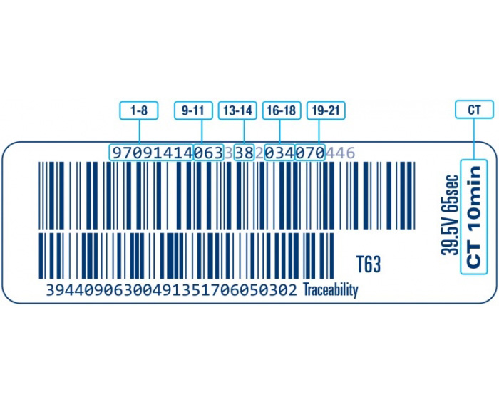 ​24 BIT BARCODE INTERPRETATION FOR ELECTROFUSION FITTINGS